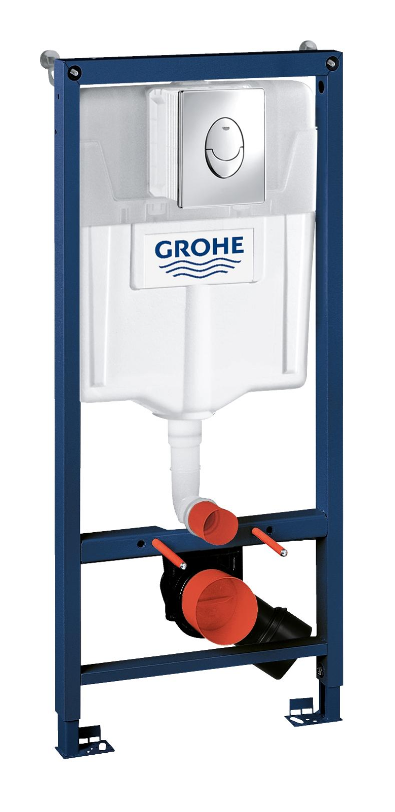 Изображение товара Инсталляция для унитаза Grohe 38721001 Изображение товара Инсталляция для унитаза Grohe 38721001