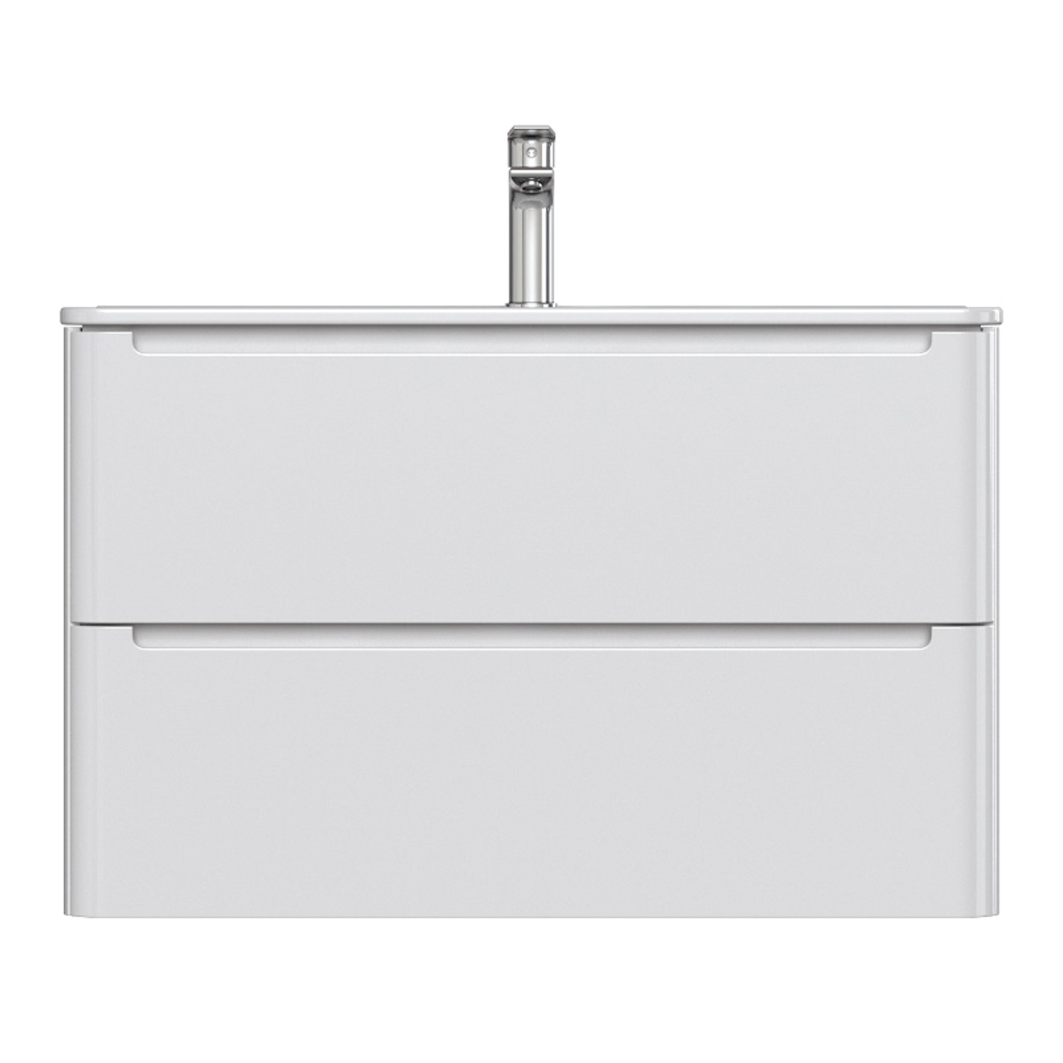 Изображение товара Подвесная тумба под раковину Iddis 80 см белая Edifice EDI80W0i95K, с раковиной