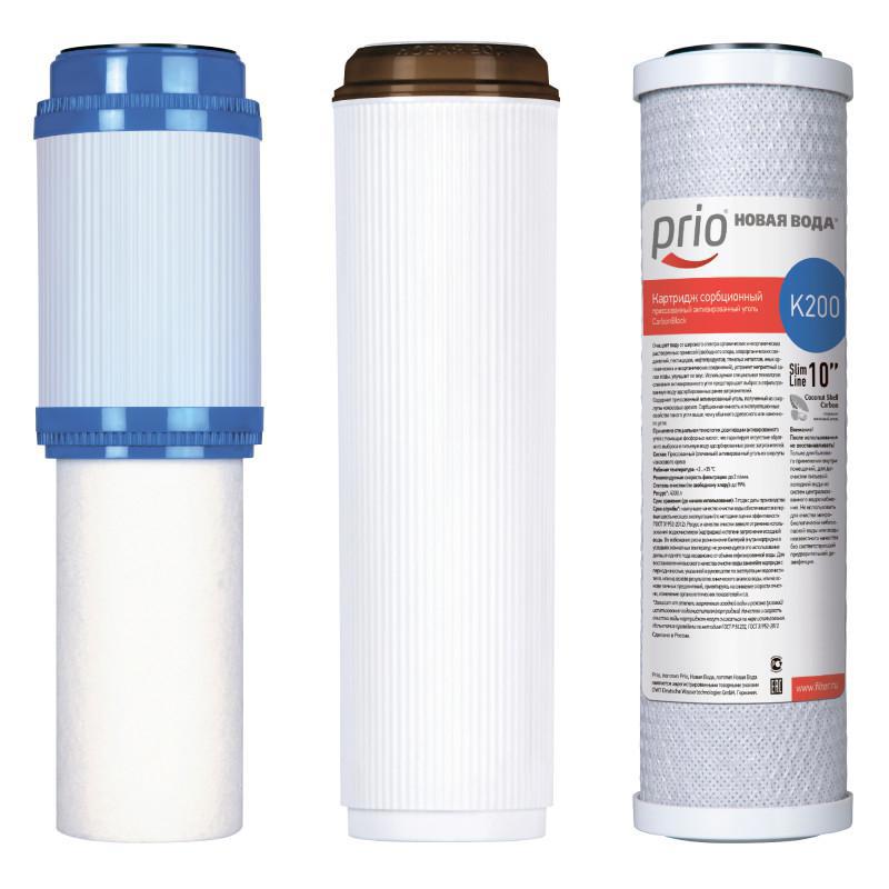 Изображение товара Комплект картриджей для фильтров Prio Praktic K606