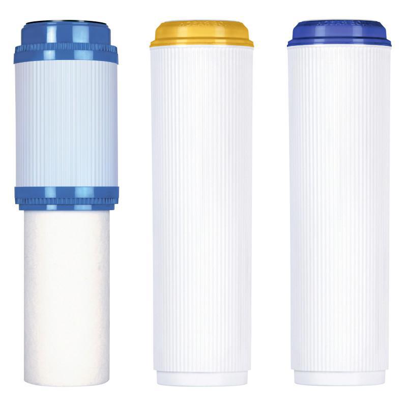 Изображение товара Комплект картриджей для проточных систем Prio Praktic K602 для фильтров под мойку