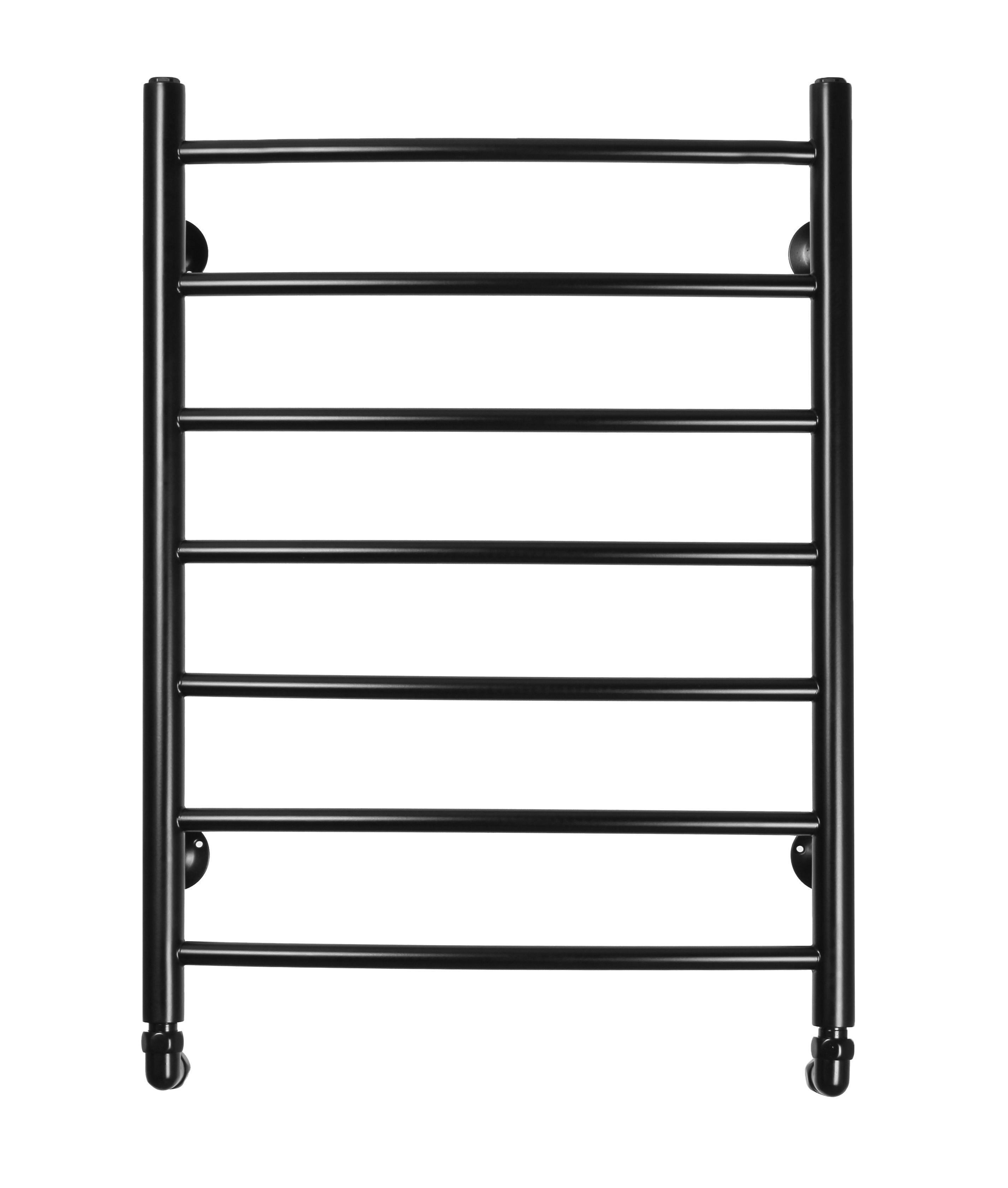 Изображение товара Водяной полотенцесушитель Domoterm Калипсо П7 50x70 см из нержавеющей стали черный