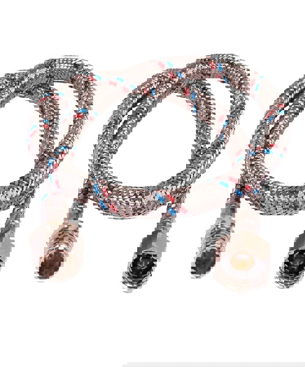 Изображение товара Гибкая подводка для воды Oute 1/2 гайка-штуцер 80 см пластиковая