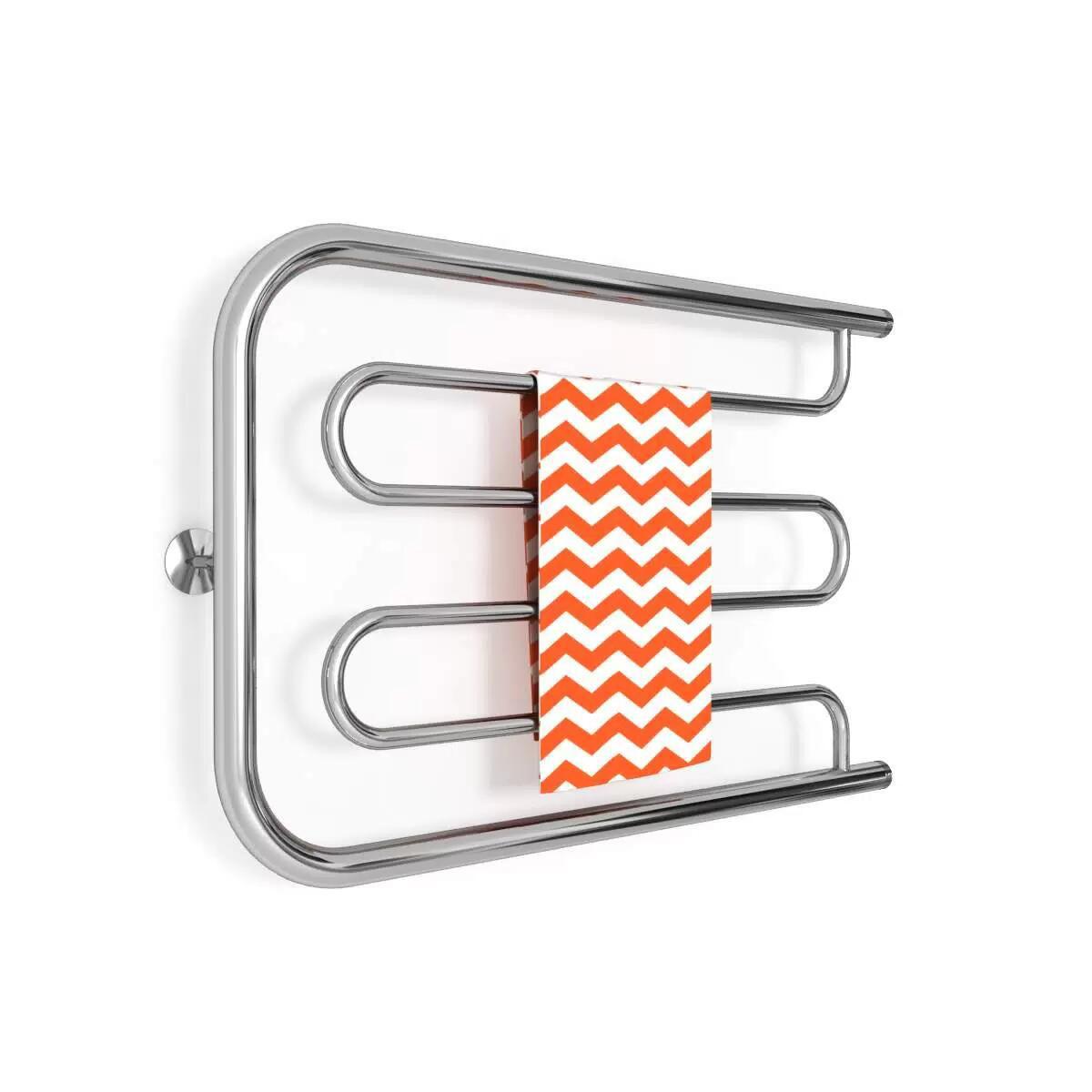 Изображение товара Полотенцесушитель водяной Zigzag D 80x50 см из нержавеющей стали