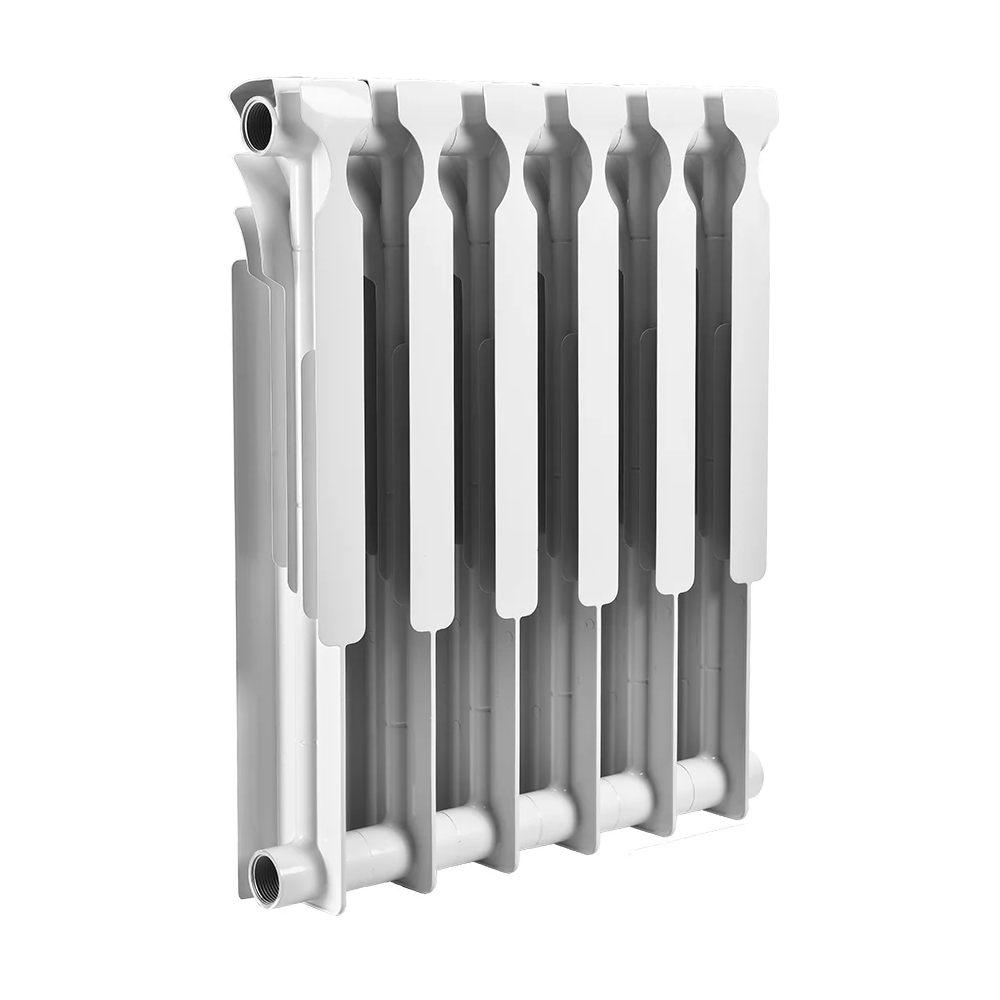 Изображение товара Радиатор Smart biEasy 500 6 секций боковое подключение биметалл белый