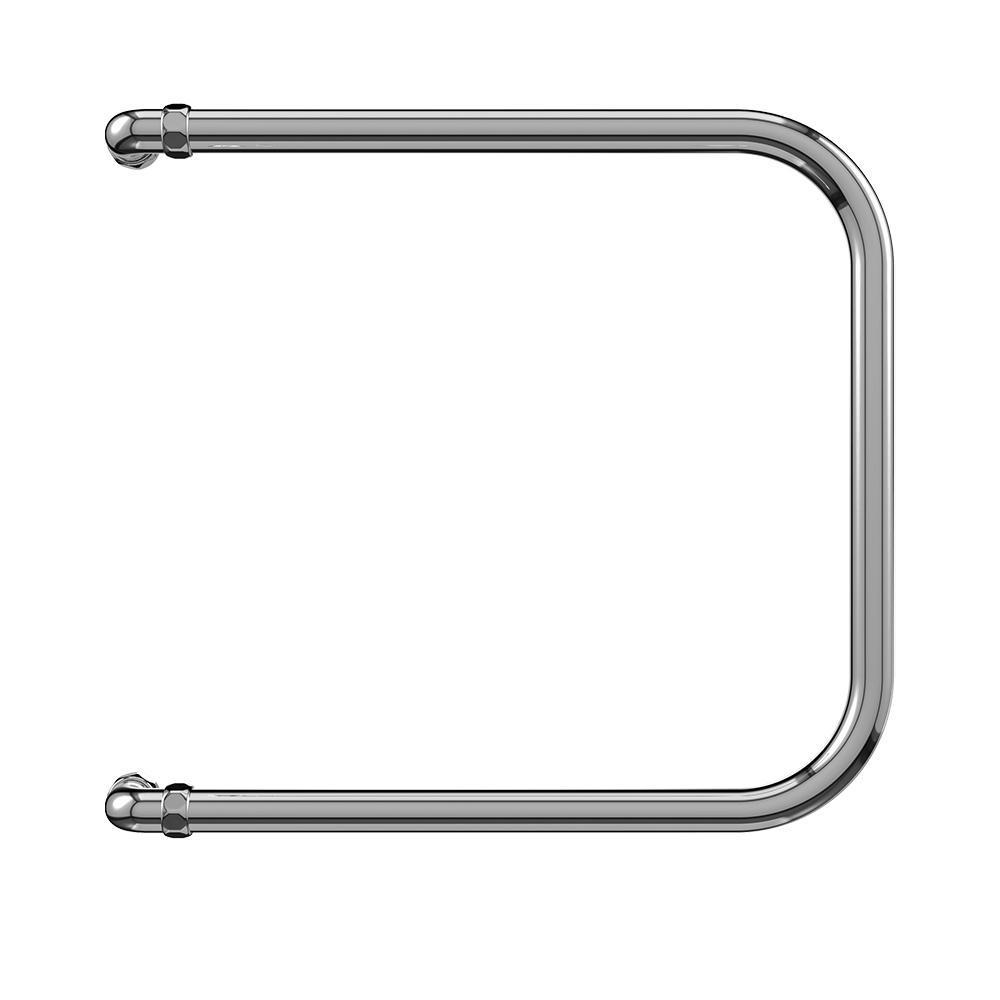 Изображение товара Водяной полутенцесушитель Domoterm П 50x50 см нержавеющая сталь хром