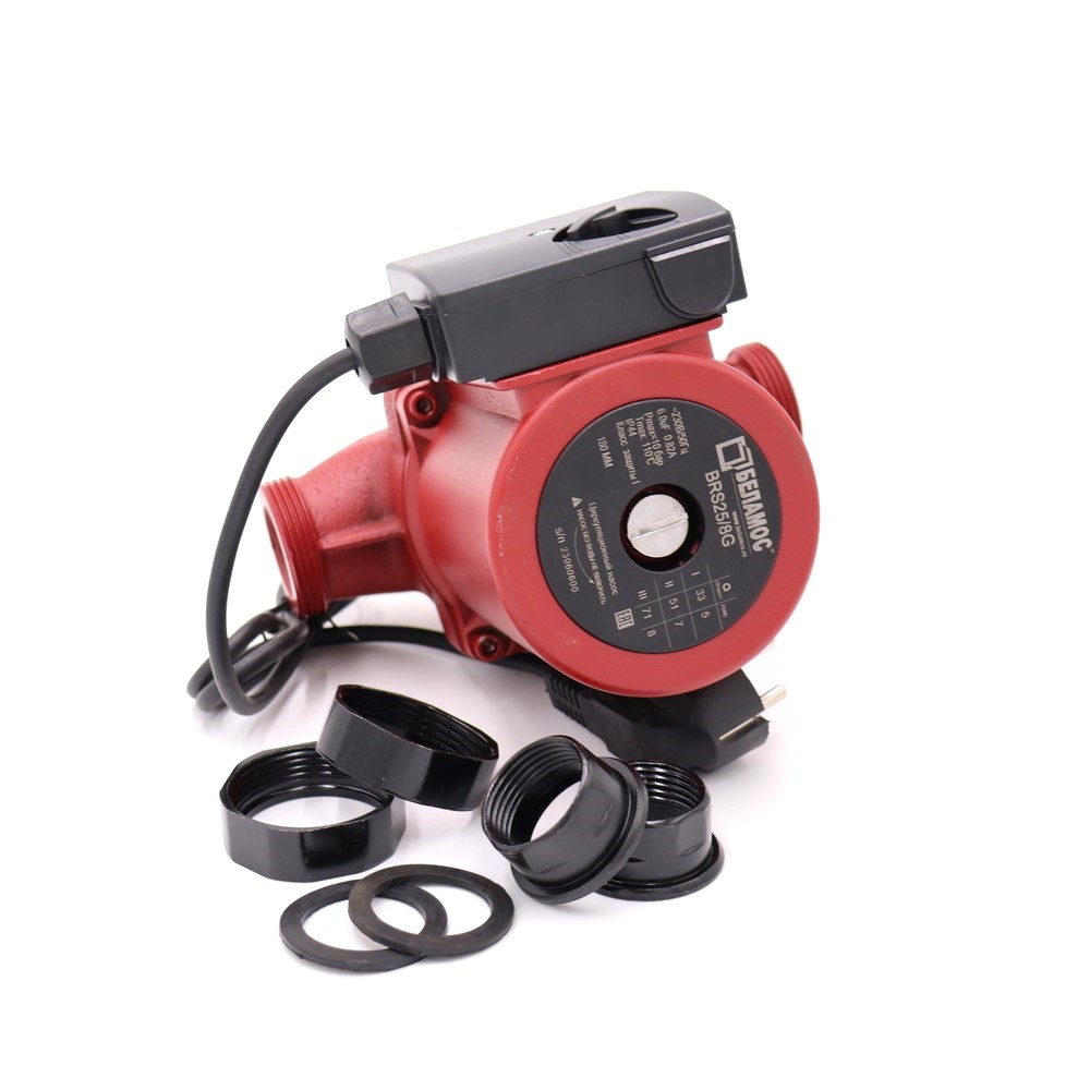 Изображение товара Циркуляционный насос Belamos BRS 32/8G для системы отопления, 180 мм