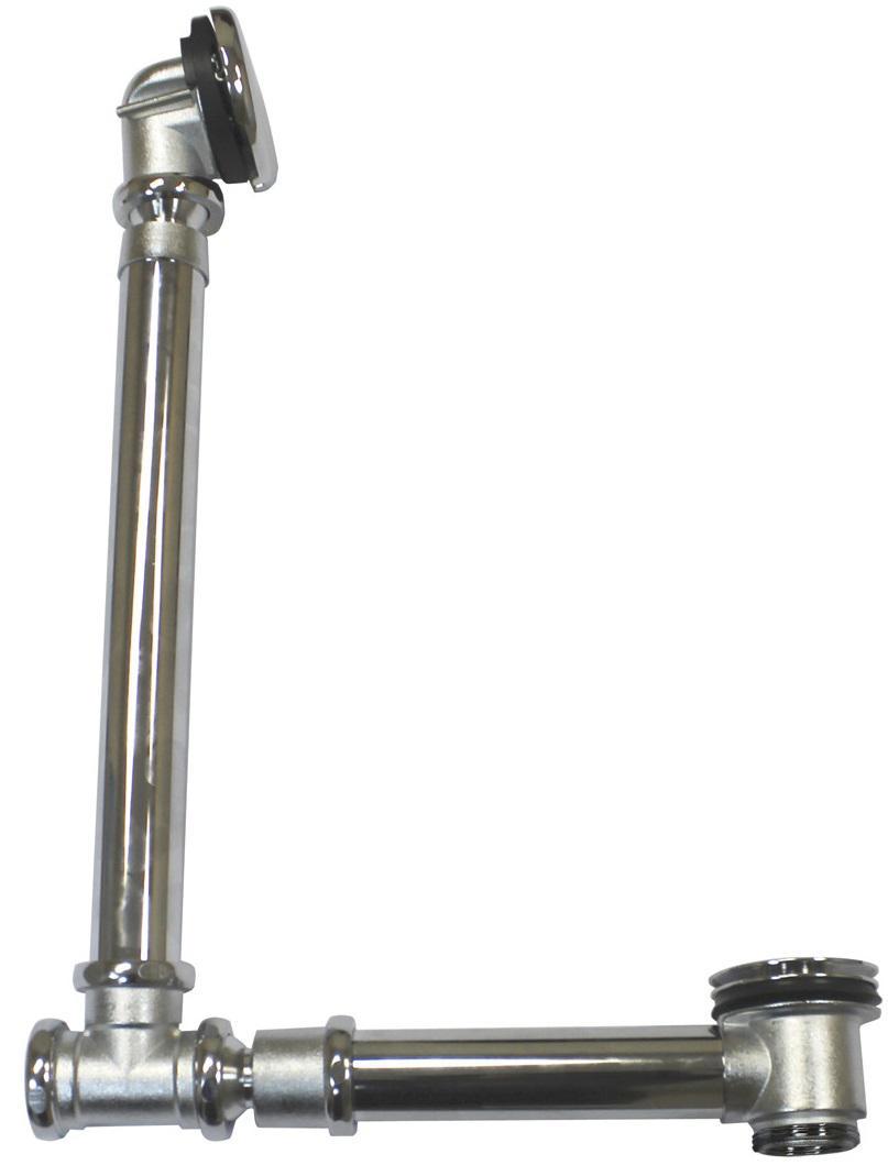 Изображение товара Слив-перелив для ванн BelBagno без гидрозавора хром 70 мм