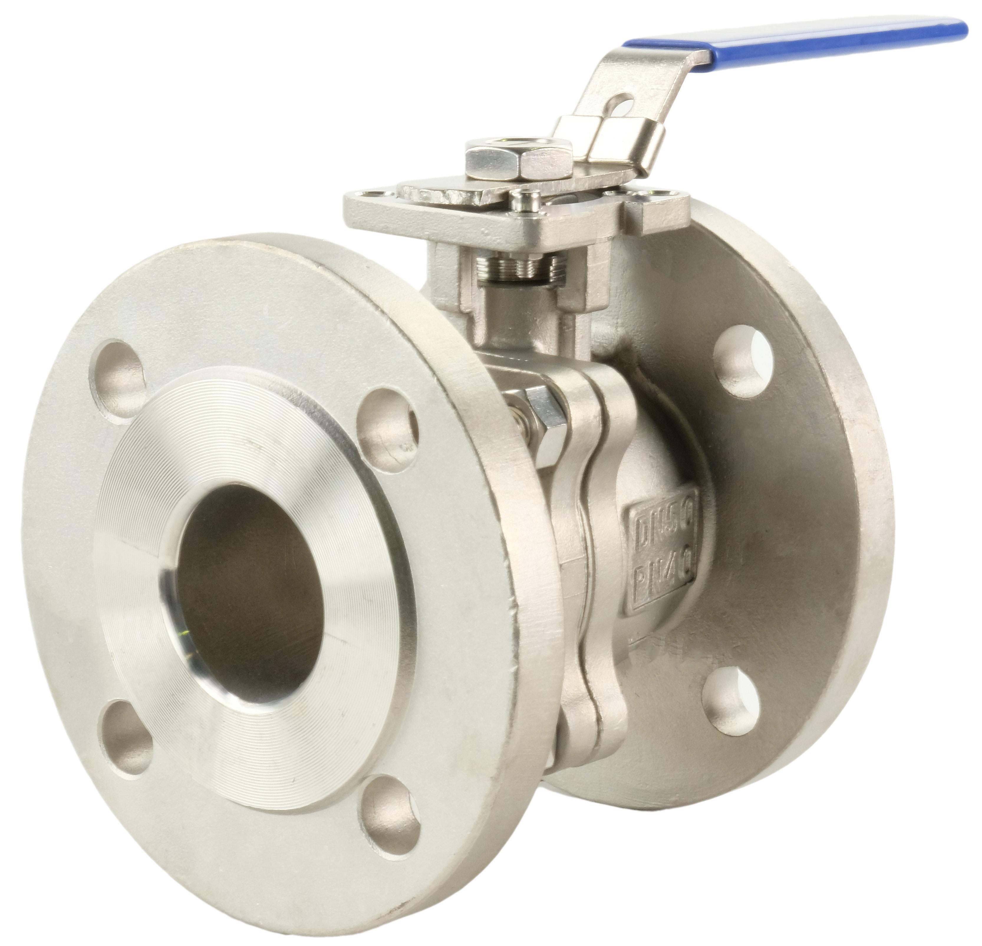 Изображение товара Кран шаровой DN.RU 3" нержавеющий 16 бар фланцевый