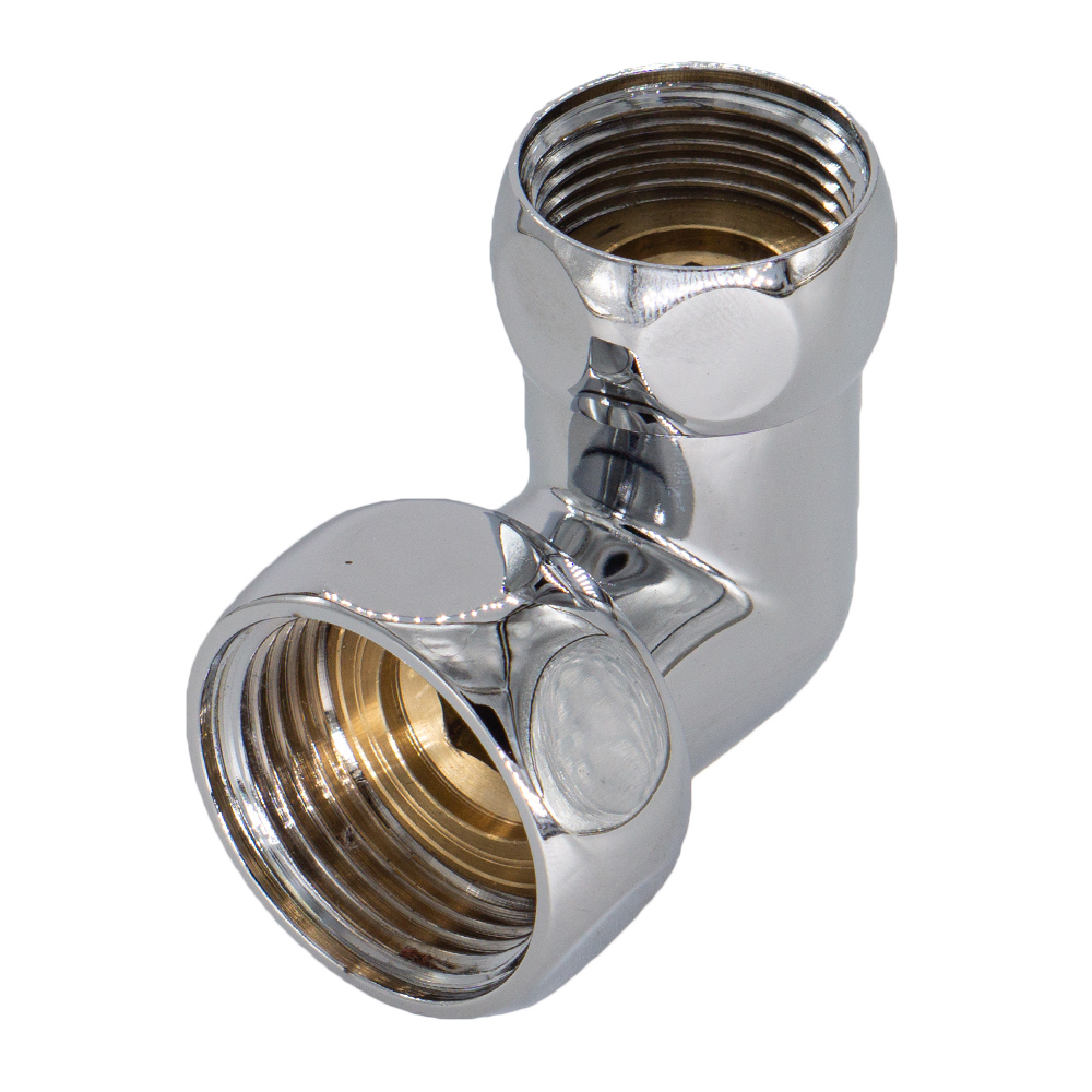 Изображение товара Уголок соединитель для полотенцесушителя 3/4х1/2 хромированный СТМ