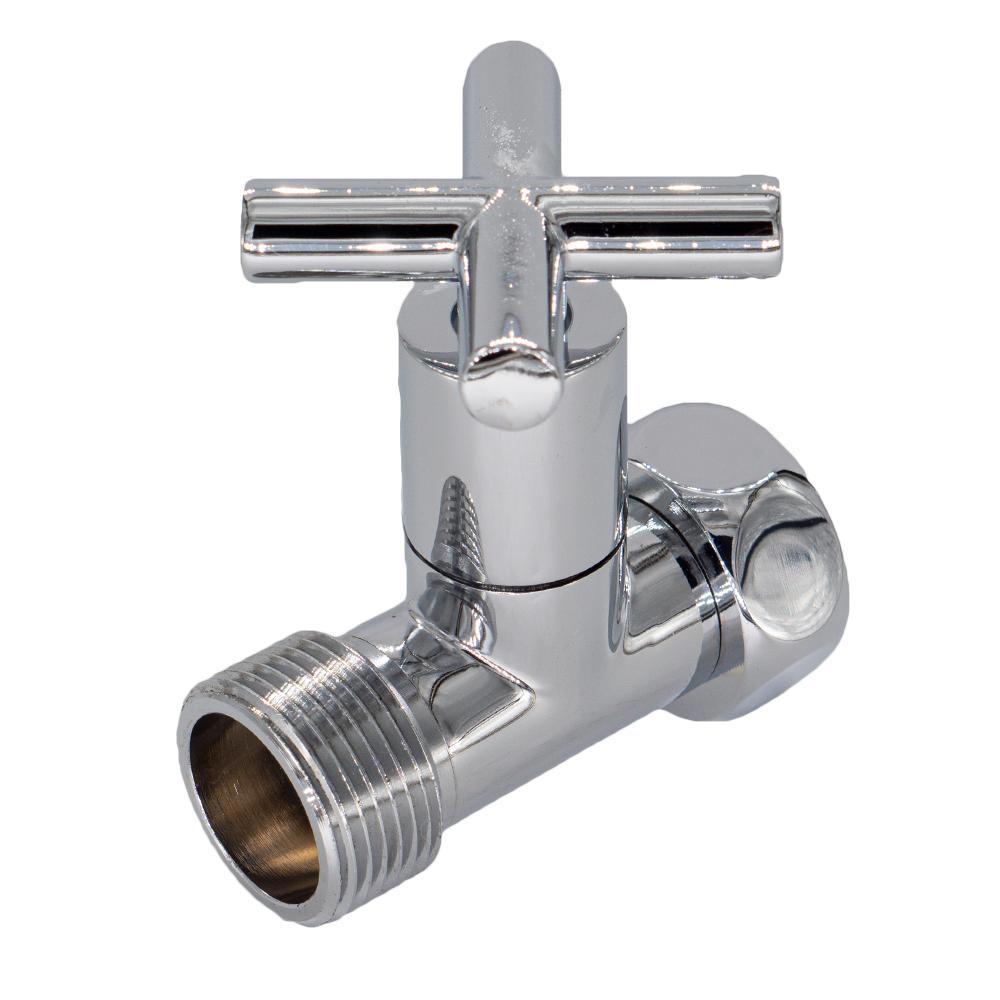 Изображение товара Вентиль прямой 1x1" СТМ ТЕРМО латунный хромированный для полотенцесушителя