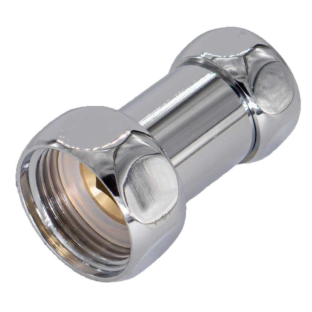 Изображение товара Соединение прямое СТМ Термо для полотенцесушителя 1х3/4 гайка-гайка хромированное