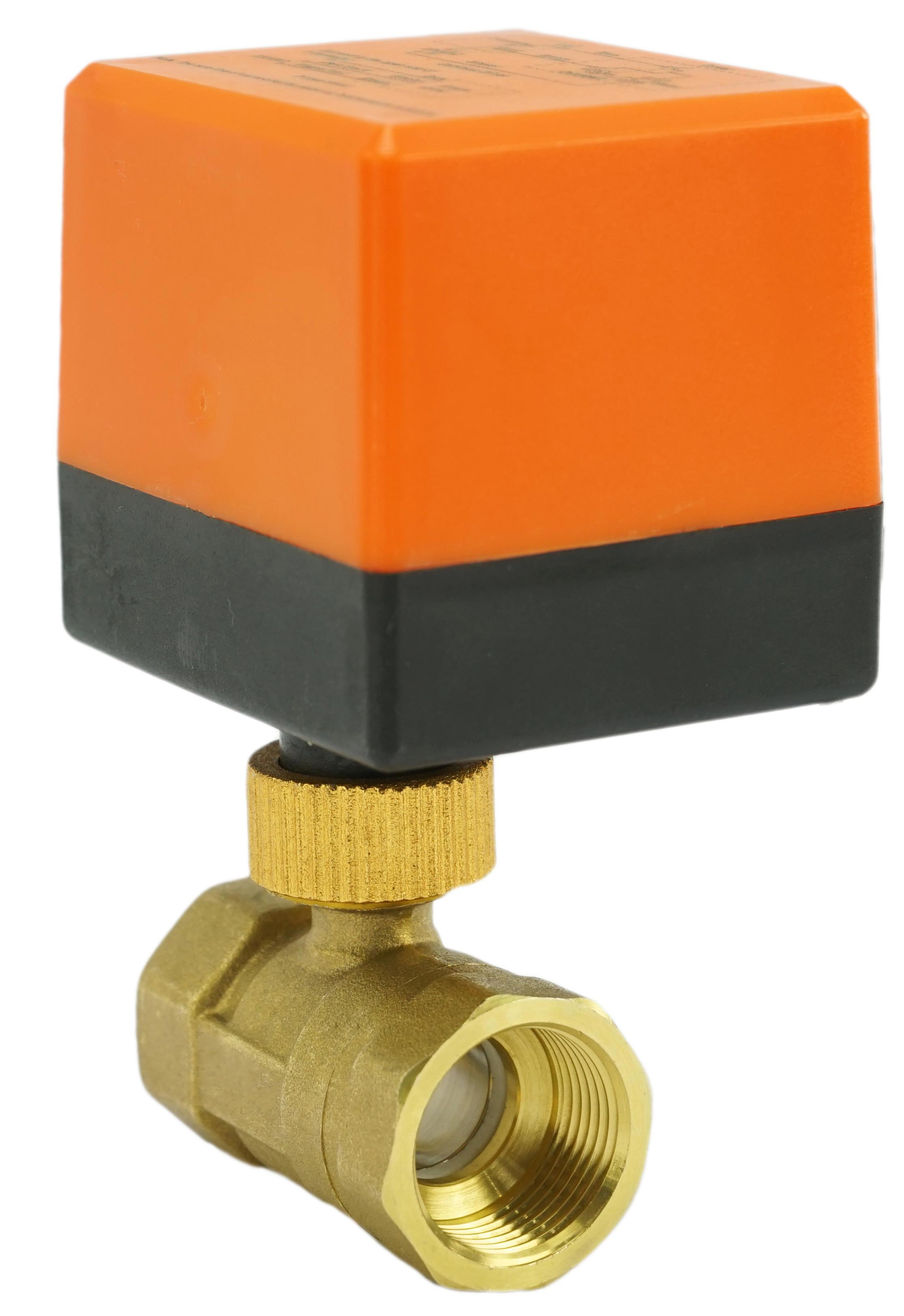 Изображение товара Кран шаровой с электроприводом DN.ru 3/4" для отопления и кондиционирования