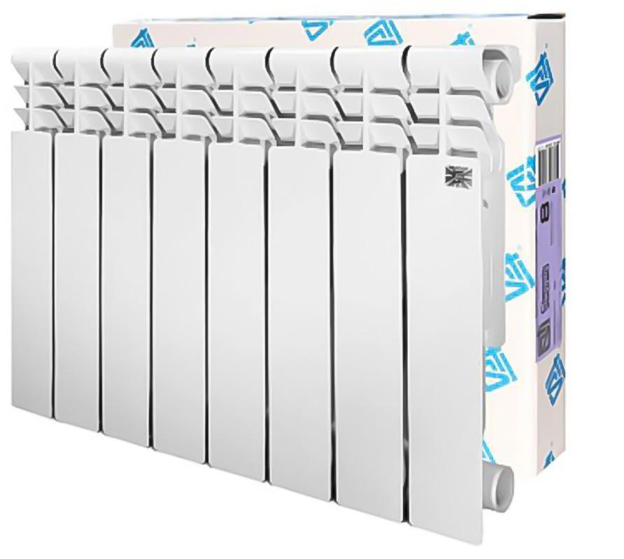 Изображение товара Радиатор водяного отопления STI Classic 350-80 8 секций алюминиевый белый