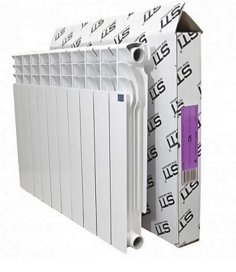 Изображение товара Радиатор STI Bimetal 500-80 10 секций белый для водяного отопления