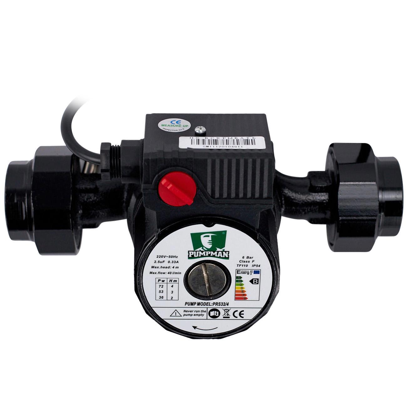 Изображение товара Циркуляционный насос PUMPMAN PRS32/4 180 мм для системы отопления