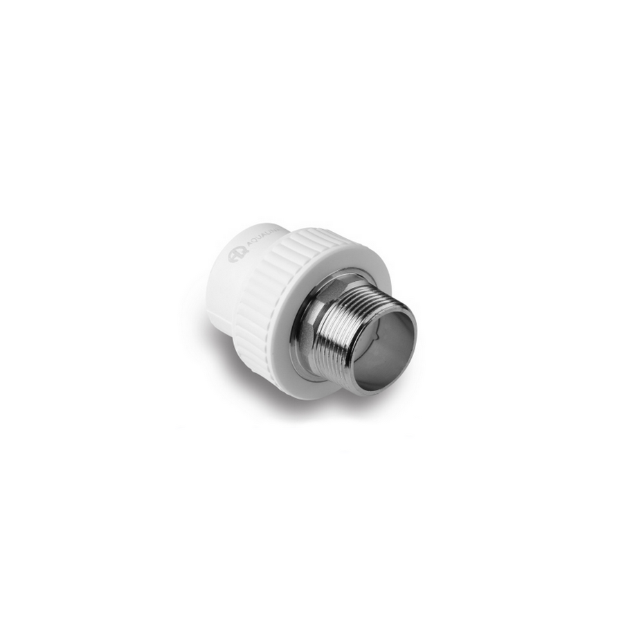 Изображение товара Муфта комбинированная Aqualink 1 1/4"x40 мм ВП-НР полипропилен 03592