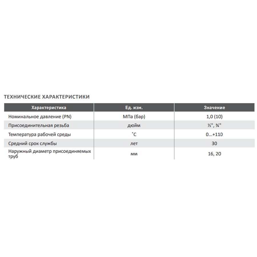 Изображение товара Угол комбинированный 90° Aqualink 1/2" металлопластиковый латунь 10 шт