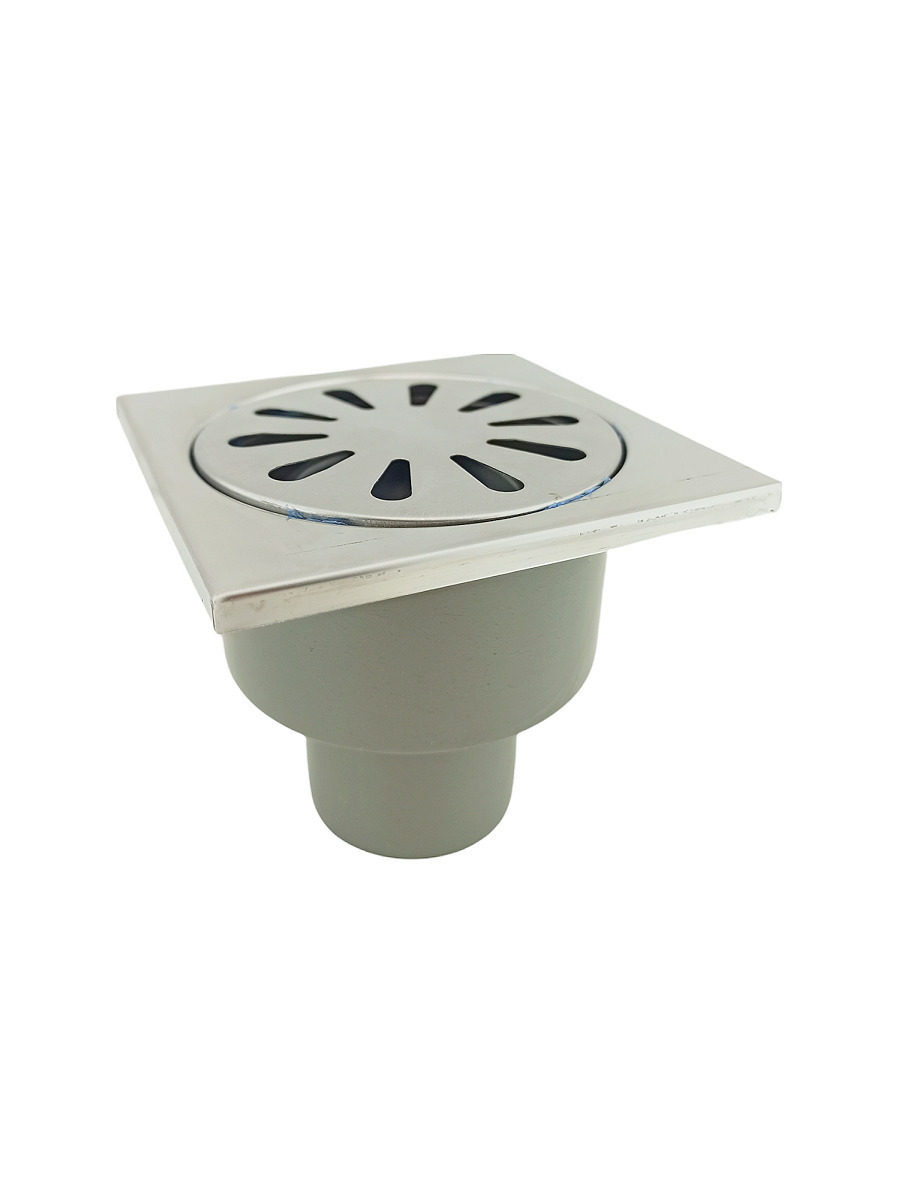 Изображение товара Душевой трап Griale luxkrug10pr с сухим затвором 90x90 мм