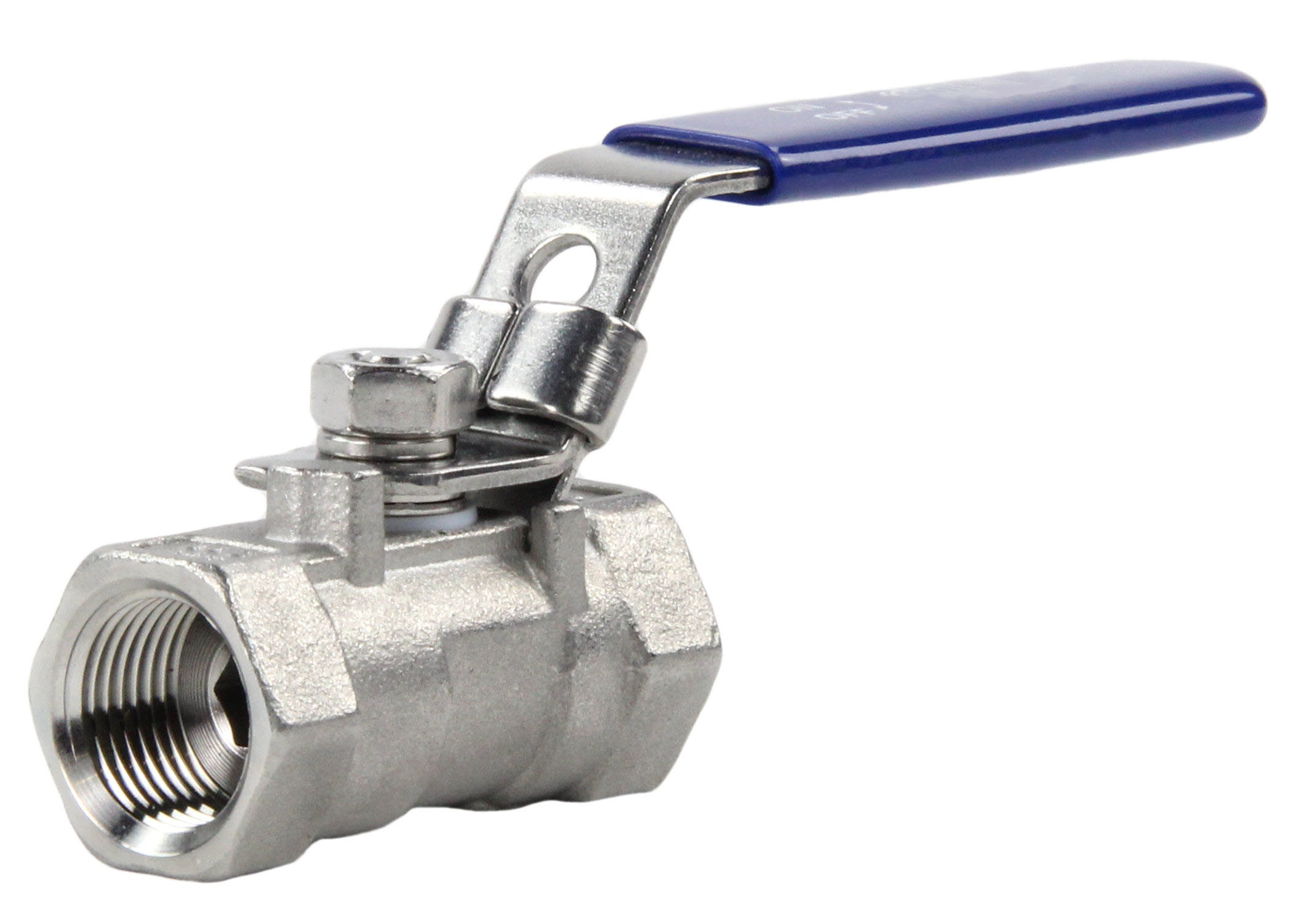 Изображение товара Кран шаровой ручной DN.RU 2 1/2 дюйма 63 бар нержавеющая сталь