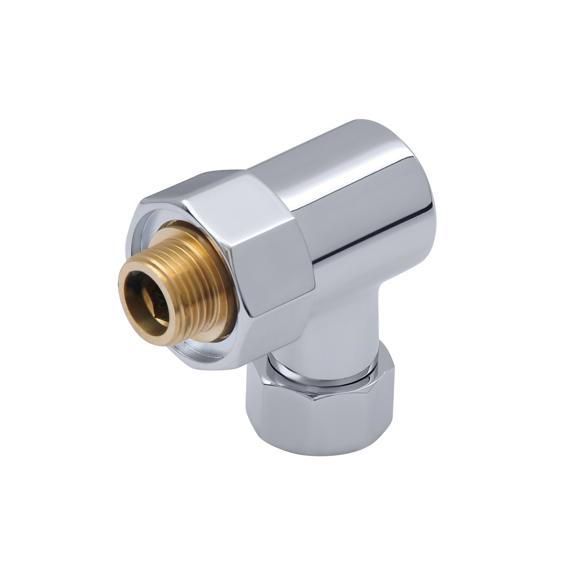 Изображение товара Комплект подключения Smartgroup для водяного полотенцесушителя SMT777SCH040504CN 3/4"ВРх1/2"НР с отражателями и эксцентриками