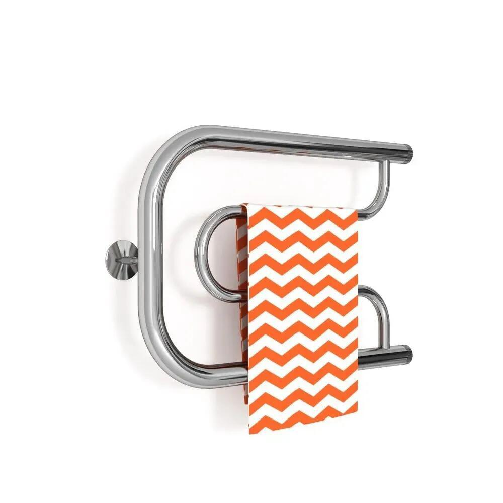 Изображение товара Водяной полотенцесушитель Zigzag А модель Fokstrot 50x32 см из нержавеющей стали AISI 304