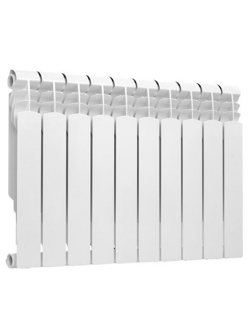 Изображение товара Радиатор секционный ATM Thermo Metallo BiM50080-12 500/80 12 секций боковое подключение биметалл белый