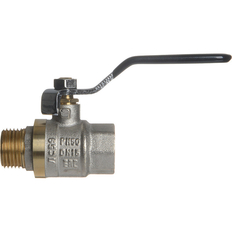 Изображение товара Кран шаровой Terma CB 1/2" латунь ручка рычаг для воды и масел