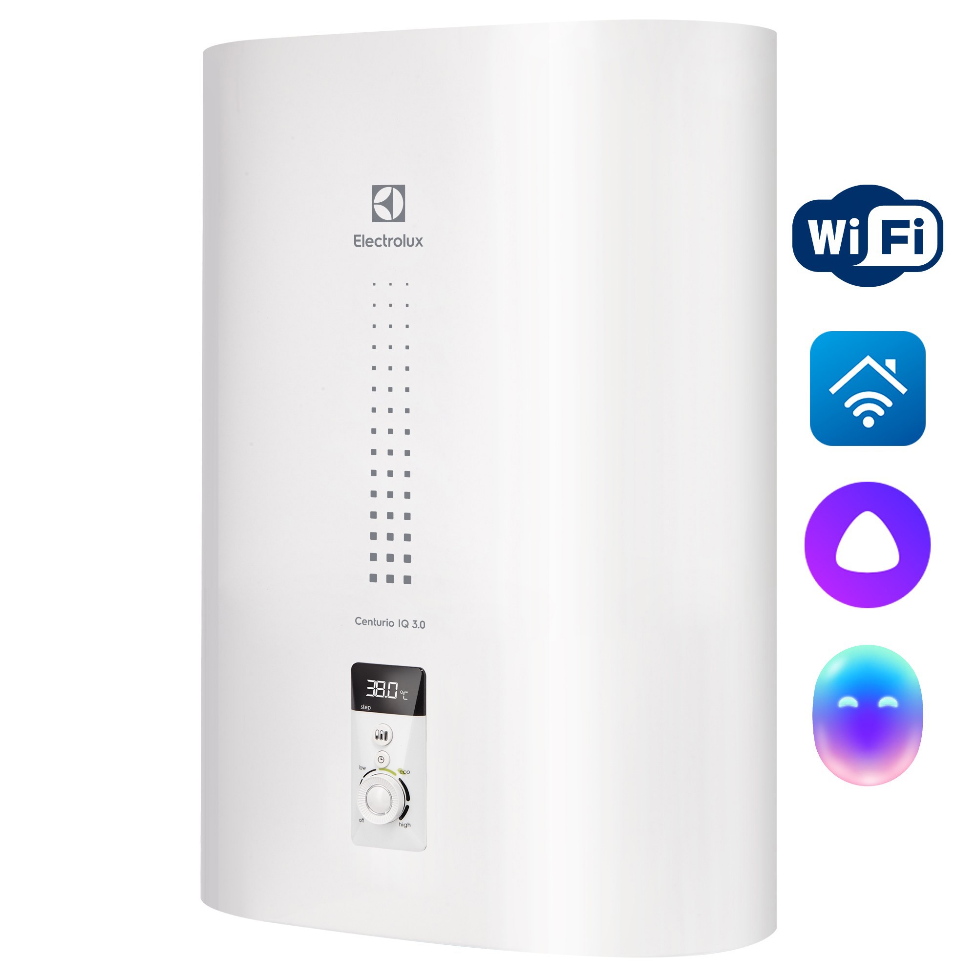Изображение товара Электрический накопительный водонагреватель Electrolux EWH 30 30 л Wi-Fi Эко-режим