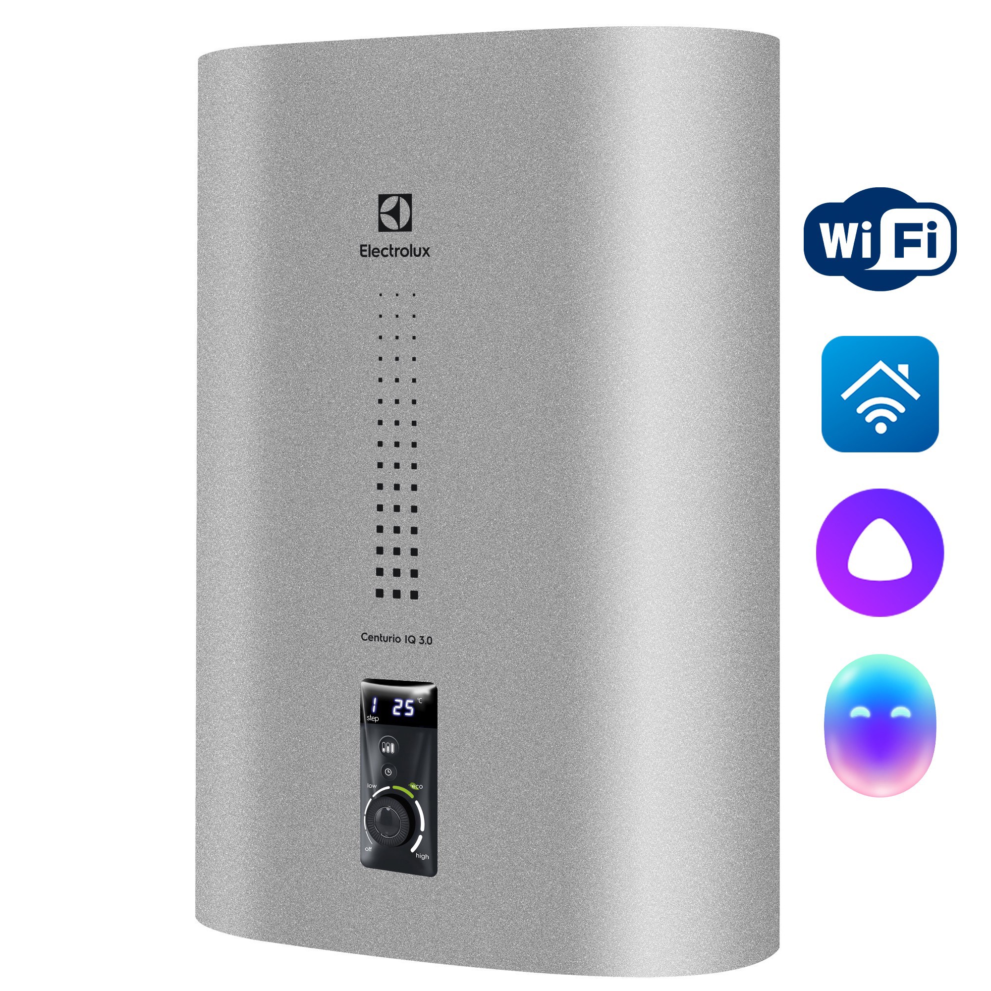 Изображение товара Электрический накопительный водонагреватель Electrolux EWH 30 Silver с Wi-Fi