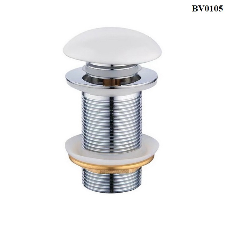 Изображение товара Донный клапан для раковины без перелива BOND BV0105 Ø40, латунь, Italy