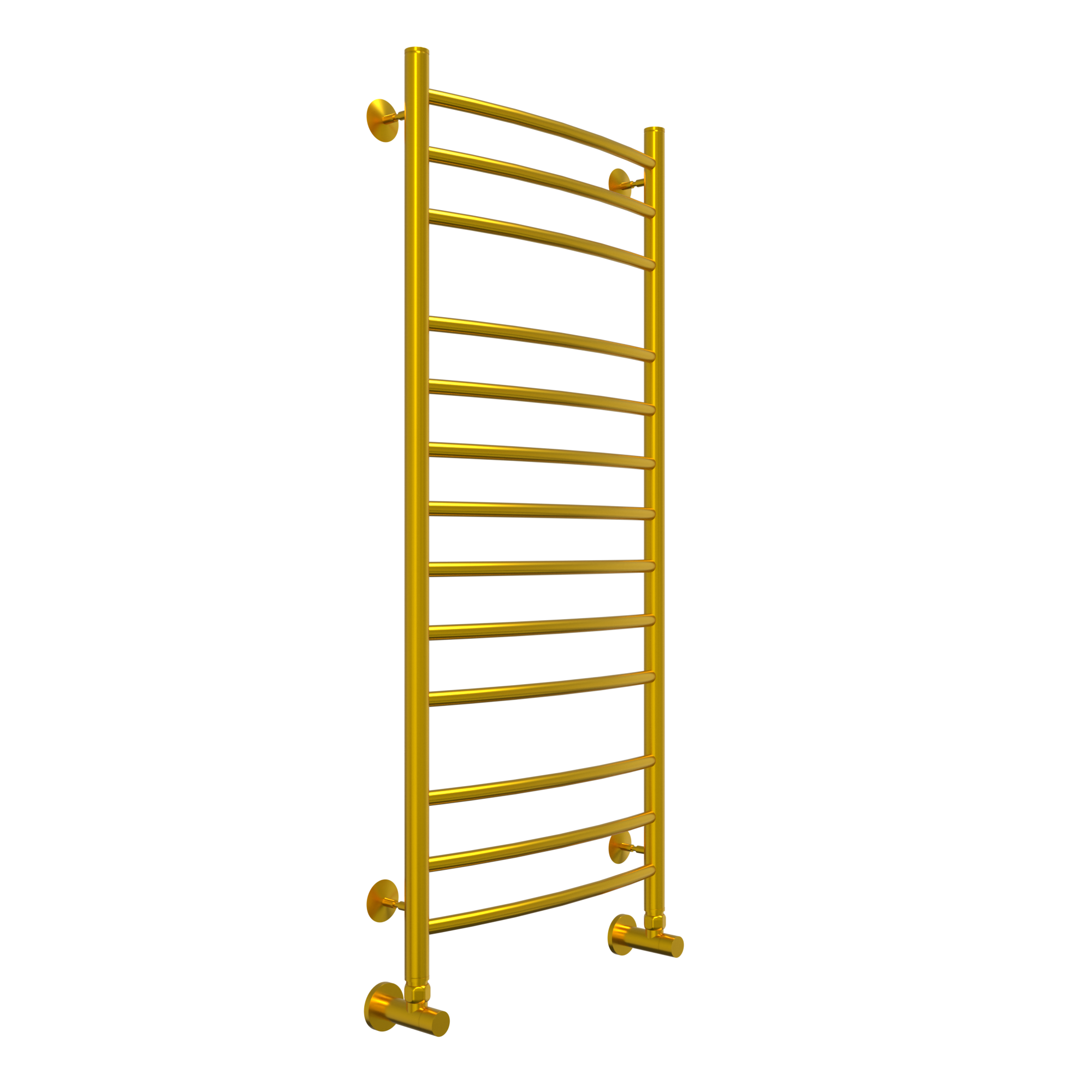 Изображение товара Полотенцесушитель водяной лестница Laris Классик П13 54x120 см золото нержавеющая сталь