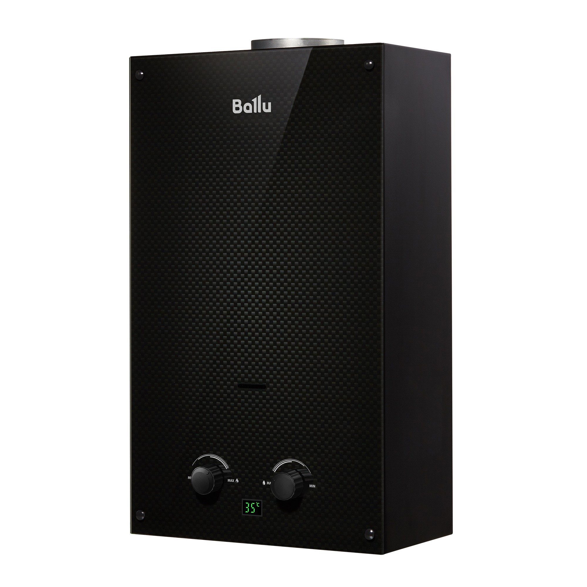 Изображение товара Газовая колонка Ballu GWH 10 Carbon 10 л/мин с электронным розжигом