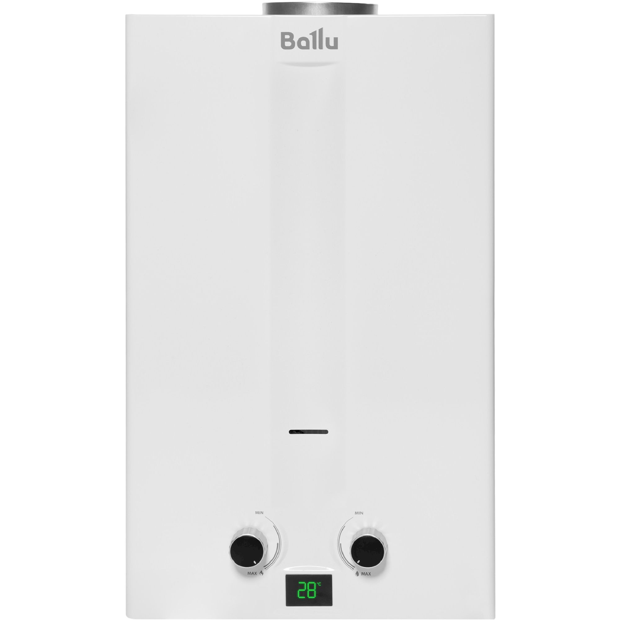 Изображение товара Газовый водонагреватель Ballu 135830 с производительностью 10 л/мин