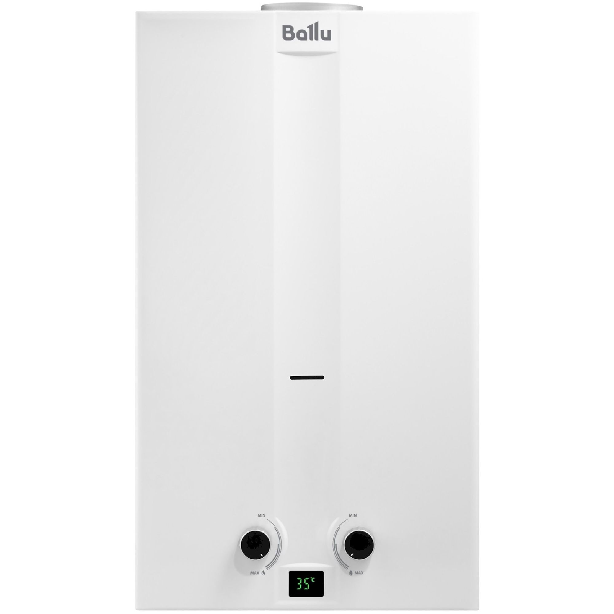 Изображение товара Газовая колонка Ballu 135840 10 л/мин с электронным розжигом