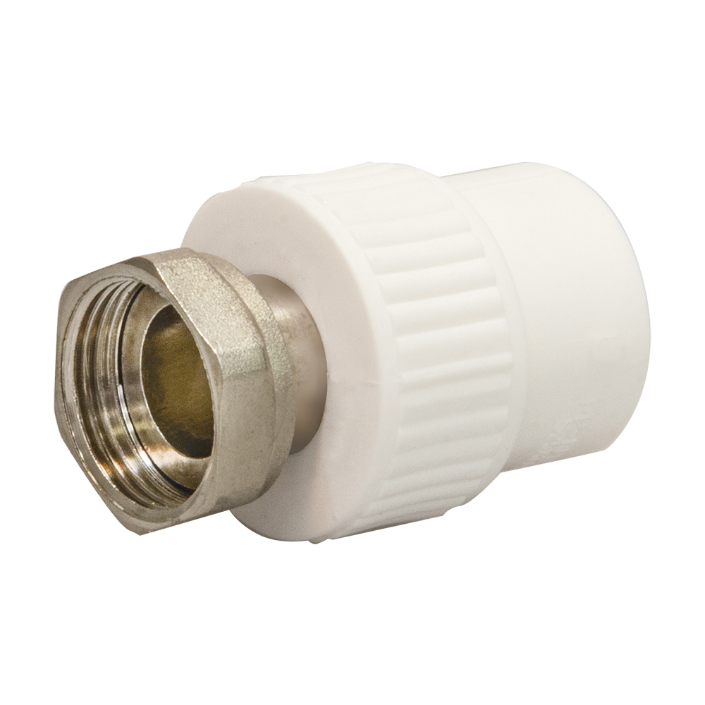 Изображение товара Муфта комбинированная СТМ 3/4"x25 мм ВП-ВР полипропилен CPAS2534