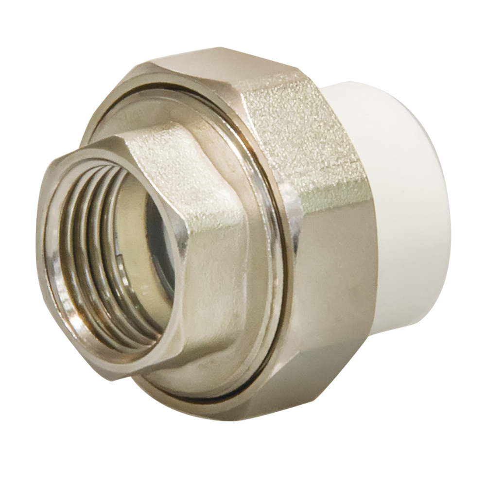 Изображение товара Муфта комбинированная СТМ 3/4"x32 мм ВП-ВР полипропилен CPRF3234