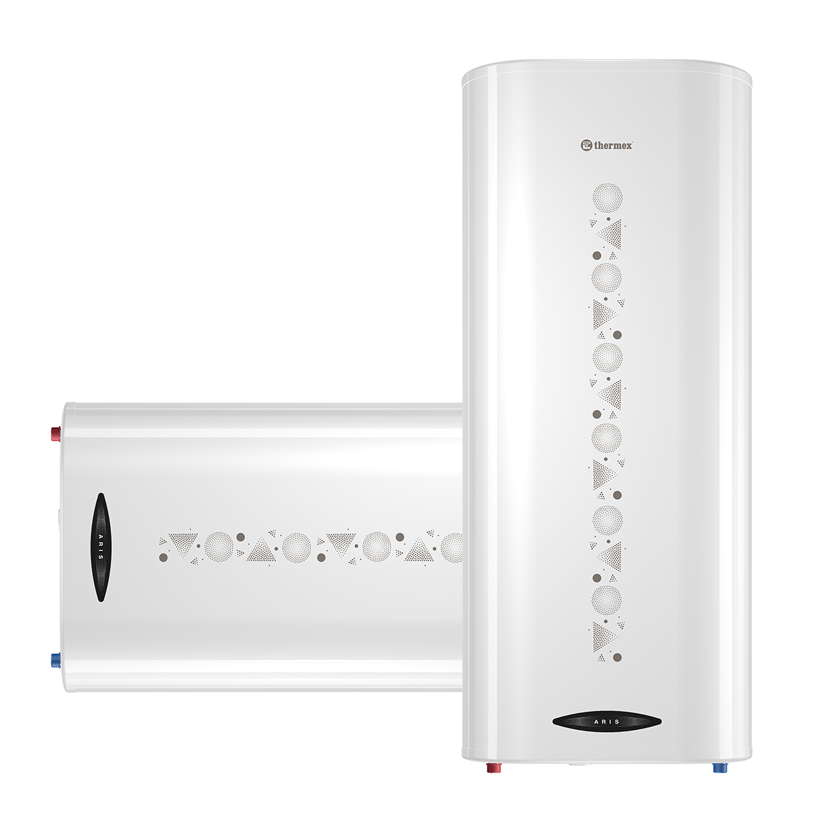 Изображение товара Накопительный водонагреватель THERMEX Aris 100 2 кВт 100 л эмалированная сталь механическое управле