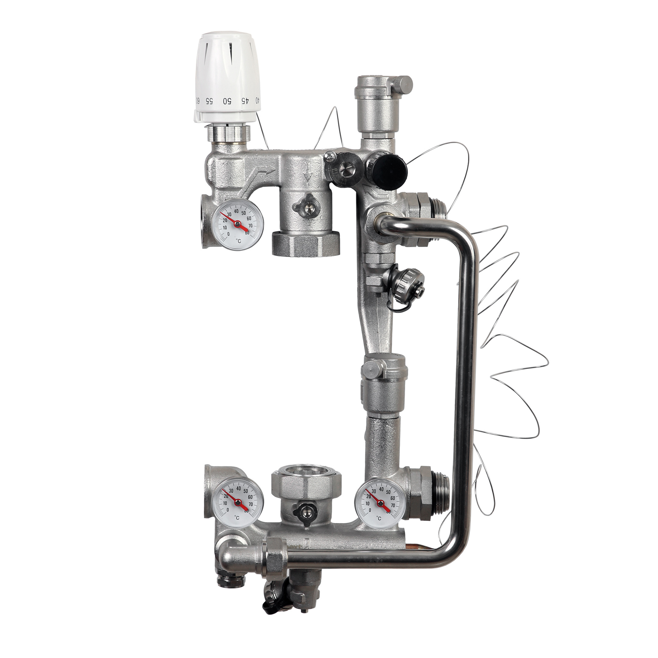 Изображение товара Насосно-смесительный узел SANEXT MU-C 6944 DN25 для отопления