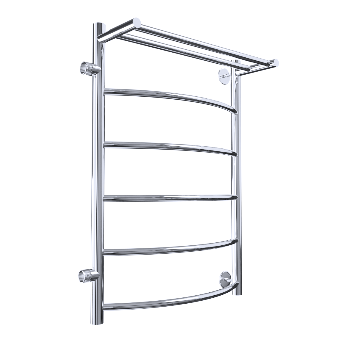 Изображение товара Водяной полотенцесушитель Тругор Приоритет1/ПМ508050 П лев 50х80 см нержавеющая сталь