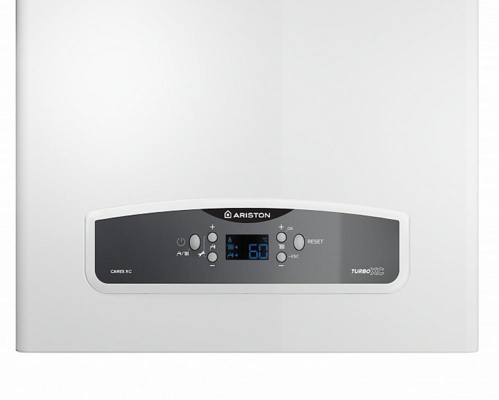 Изображение товара Газовый котел Ariston Cares XC 18 FF NG мощностью 18 кВт