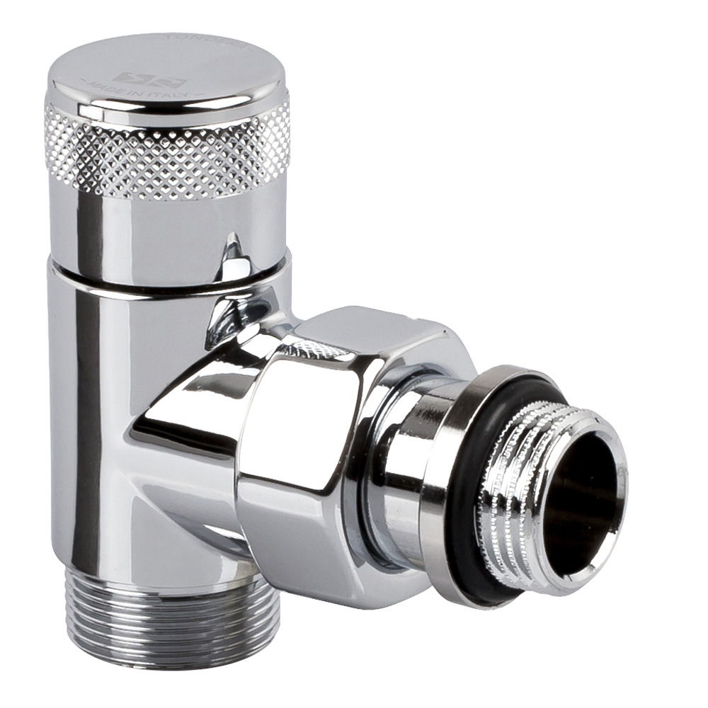 Изображение товара Клапан угловой запорный SR Rubinetterie Tondera 1/2"х3/4" E цвет хром Изображение товара Клапан угловой запорный SR Rubinetterie Tondera 1/2"х3/4" E цвет хром