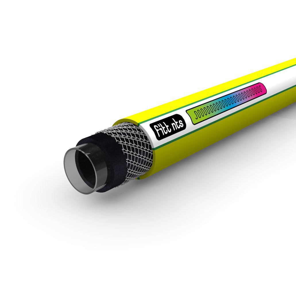 Изображение товара Шланг для полива Fitt 3762272 d 12 мм 25 м ПВХ