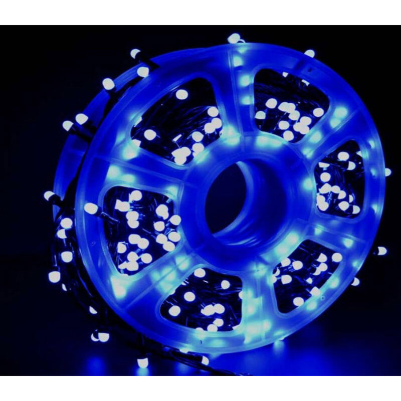 Изображение товара Электрогирлянда Clever-light wstril03 45 м 270 синих LED с режимами для улицы