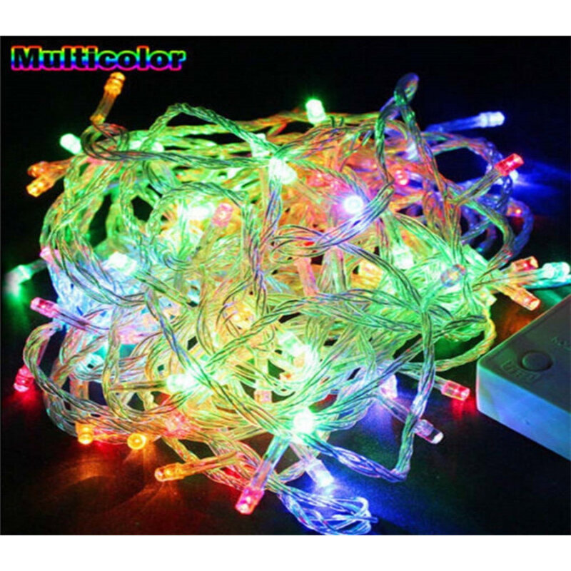 Изображение товара Электрогирлянда универсальная Clever-light stril01 нить 20 м 200 ламп мультиколор 8 режимов работы