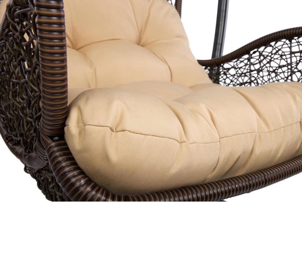 Изображение товара Подвесное кресло Экодизайн из искусственного ротанга Y0106 для улицы и дома