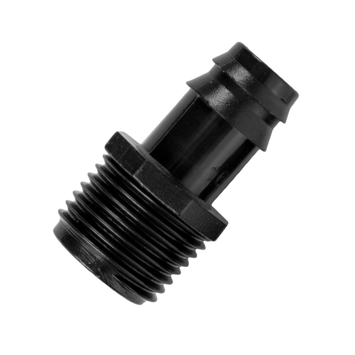 Изображение товара Набор адаптер Irriltec для капельной и магистральной трубки 16 мм НР 1/2" 100 шт