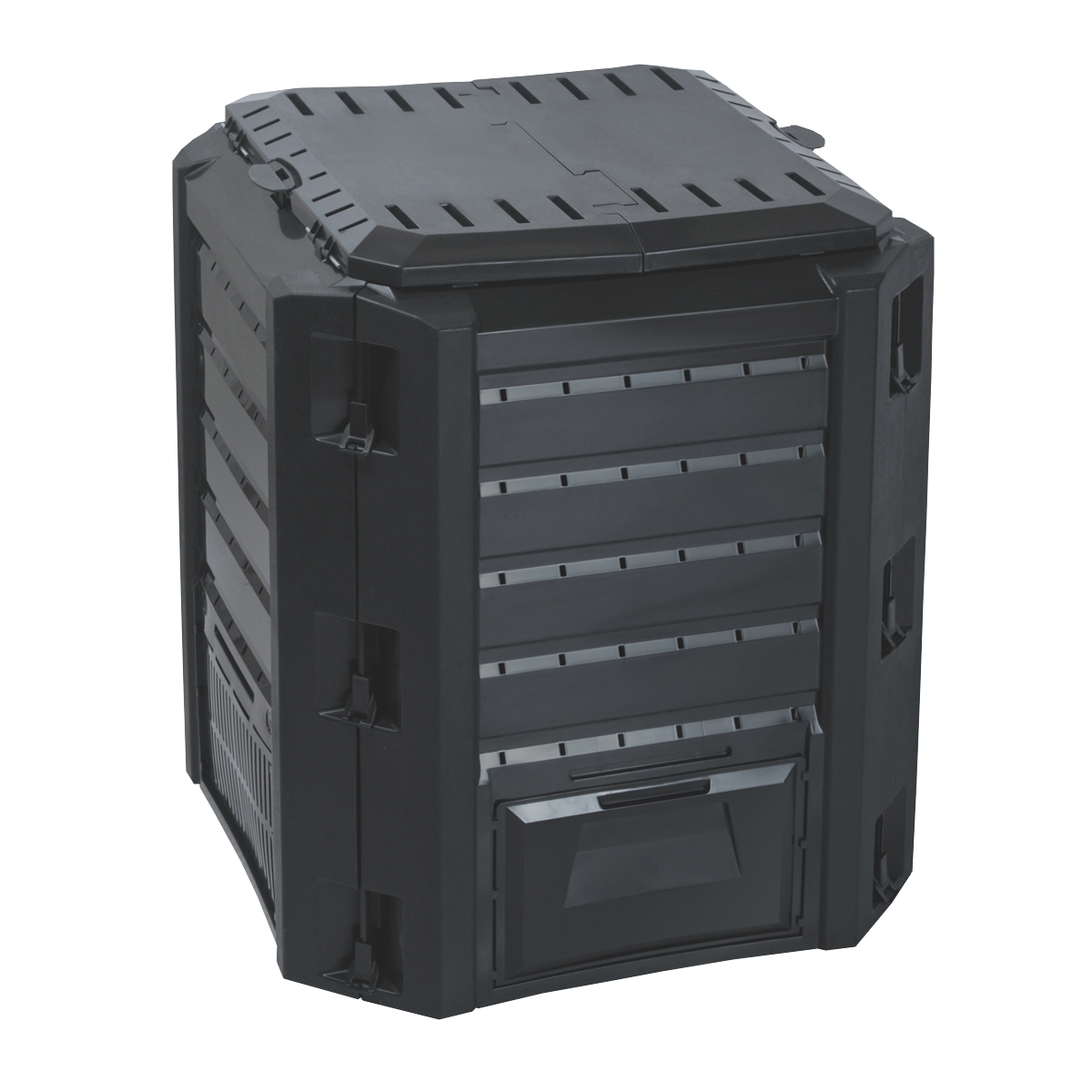 Изображение товара Компостер Prosperplast IKST380C-S411 380л, черный Изображение товара Компостер Prosperplast IKST380C-S411 380л, черный