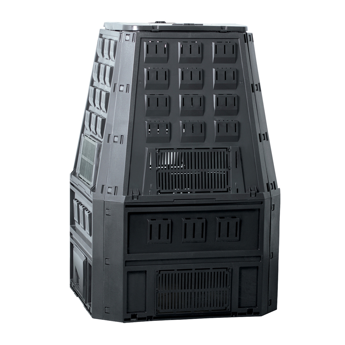 Изображение товара Компостер Prosperplast IKEV850C-S411 850л, черный Изображение товара Компостер Prosperplast IKEV850C-S411 850л, черный