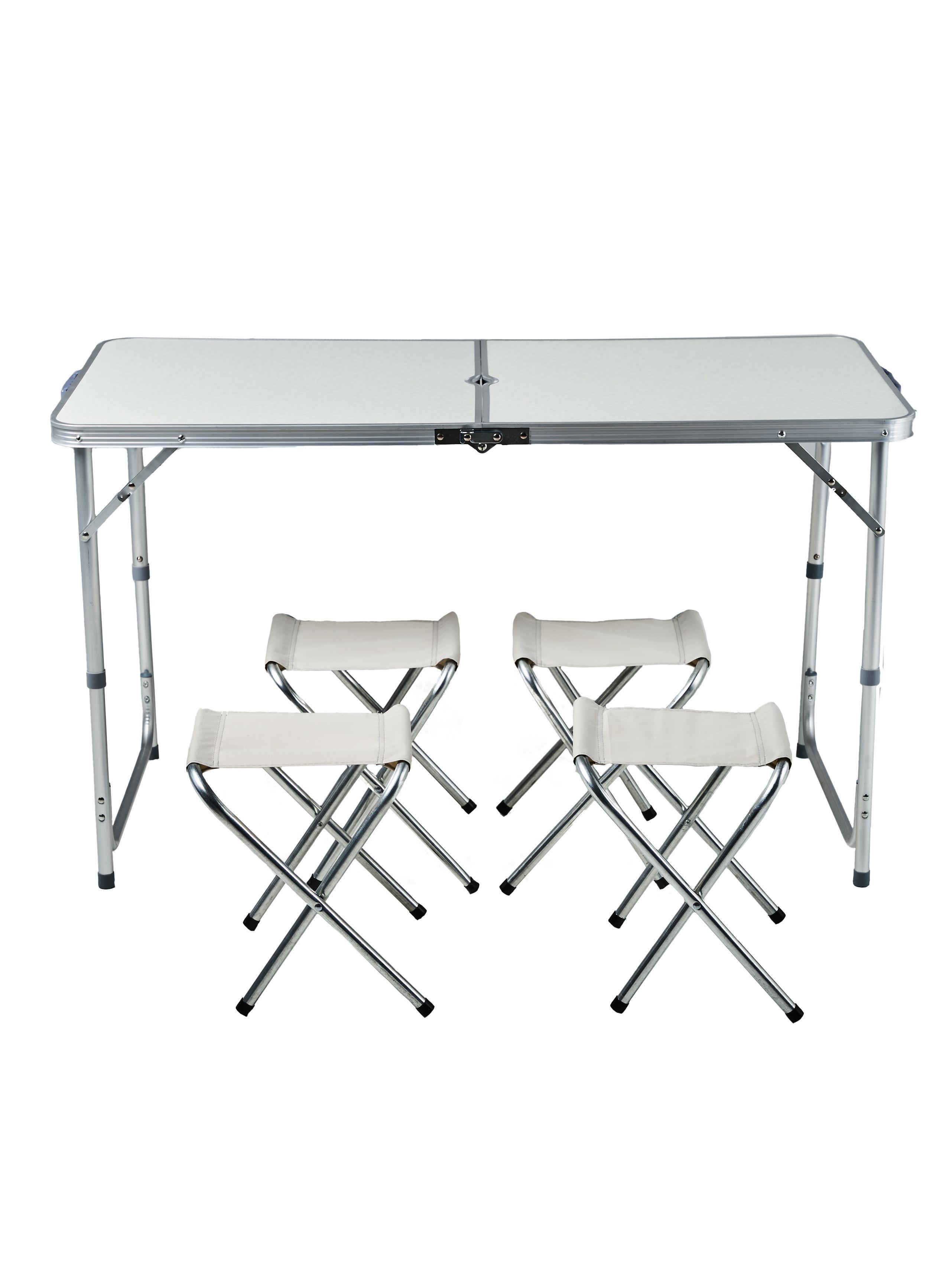 Изображение товара Стол складной садовый 86221101 для пикника CZ105/1 белый