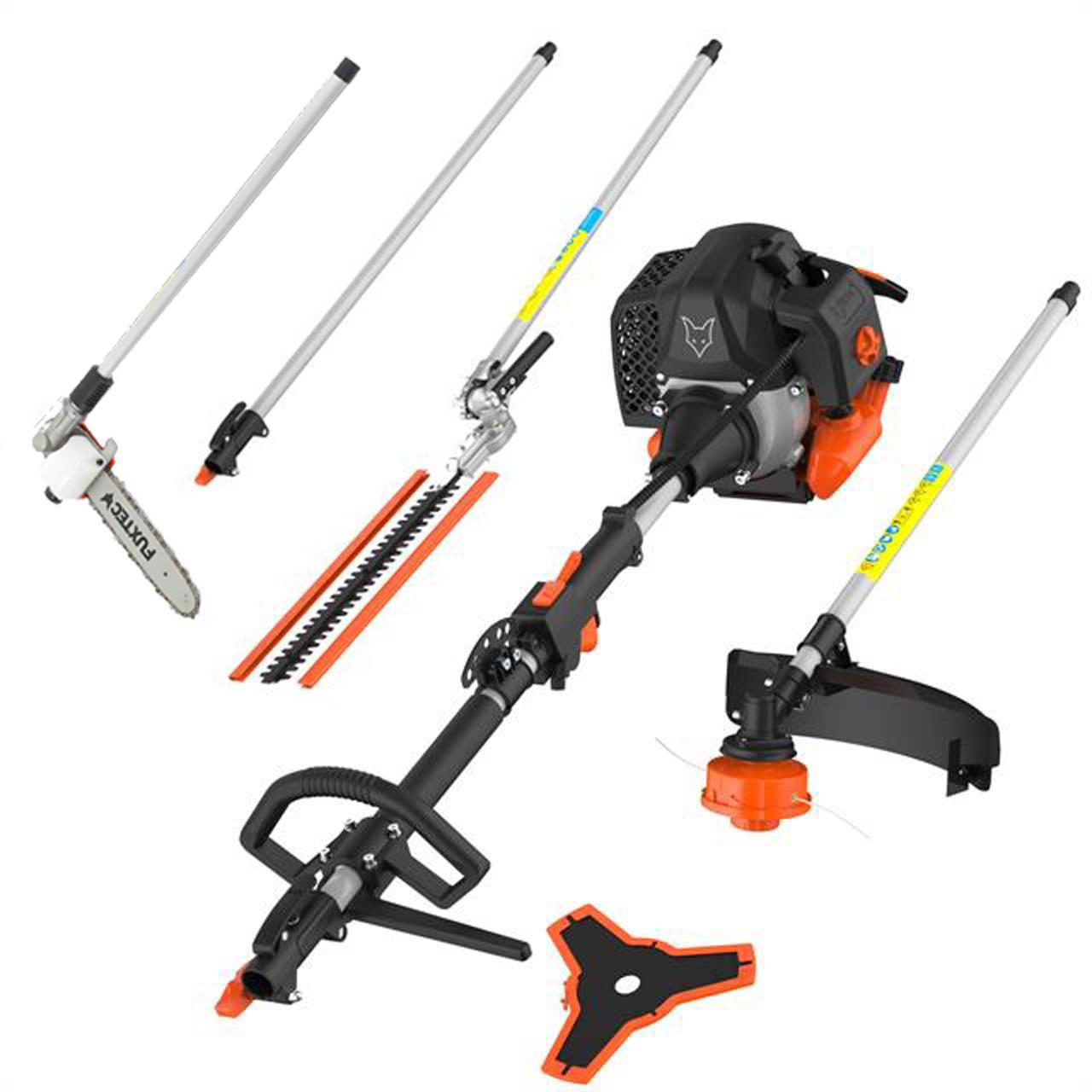 Изображение товара Бензиновый триммер FUXTEC FX-MT252ER 3 л.с, мультифункциональный садовый инструмент